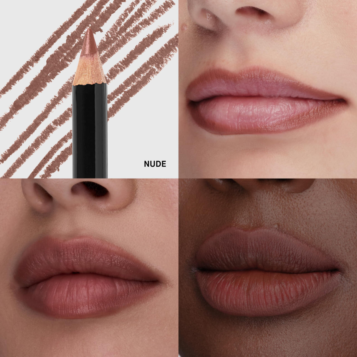 Bobbi Brown lip pencil tip close-up for precise application benefit