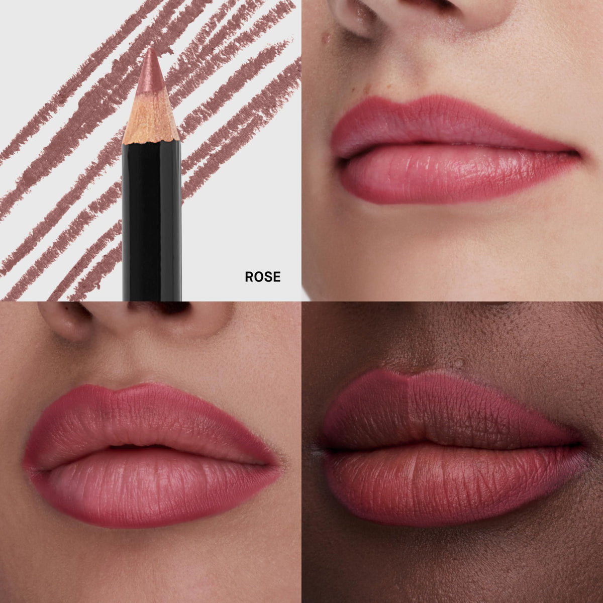 Bobbi Brown lip pencil tip close-up showing creamy texture for smooth precise lining
