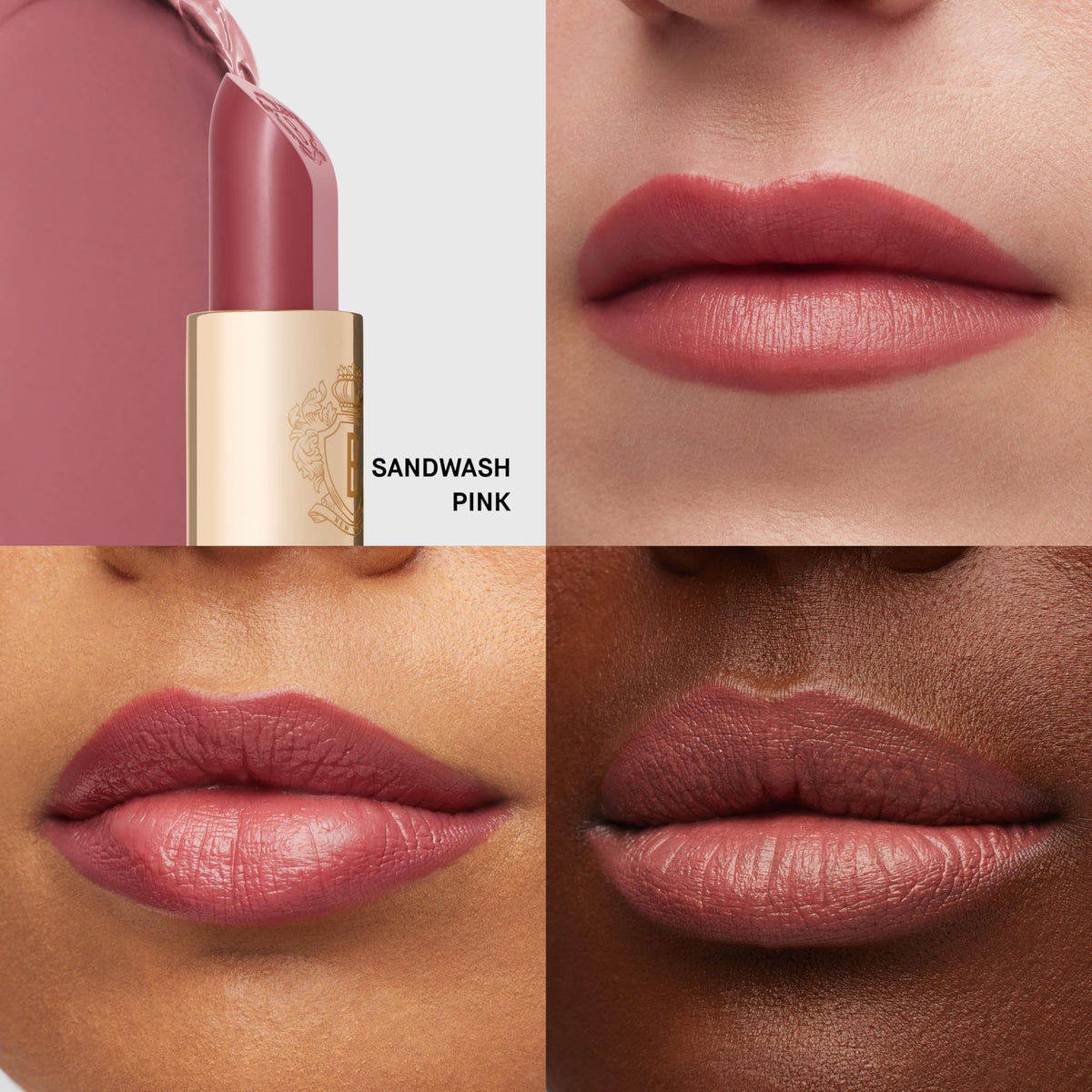 Bobbi Brown bullet close-up highlighting creamy satin texture and smooth application
