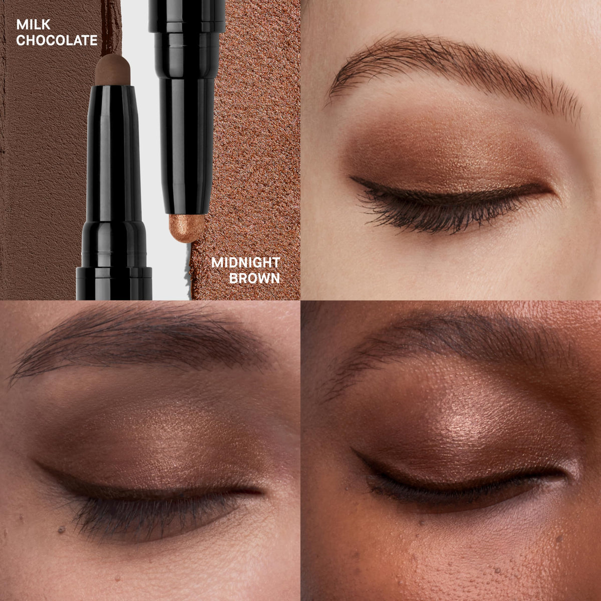Bobbi Brown close-up of matte texture demonstrating smooth blendability and no tugging