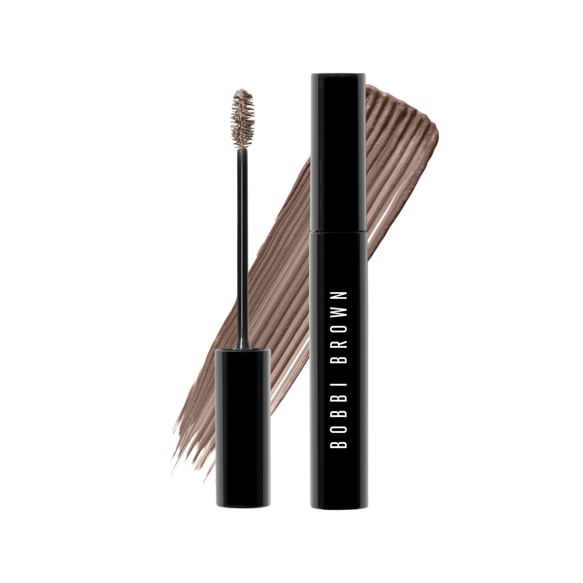 Bobbi Brown Natural Brow Shaper front packaging shows shade and compact design benefit