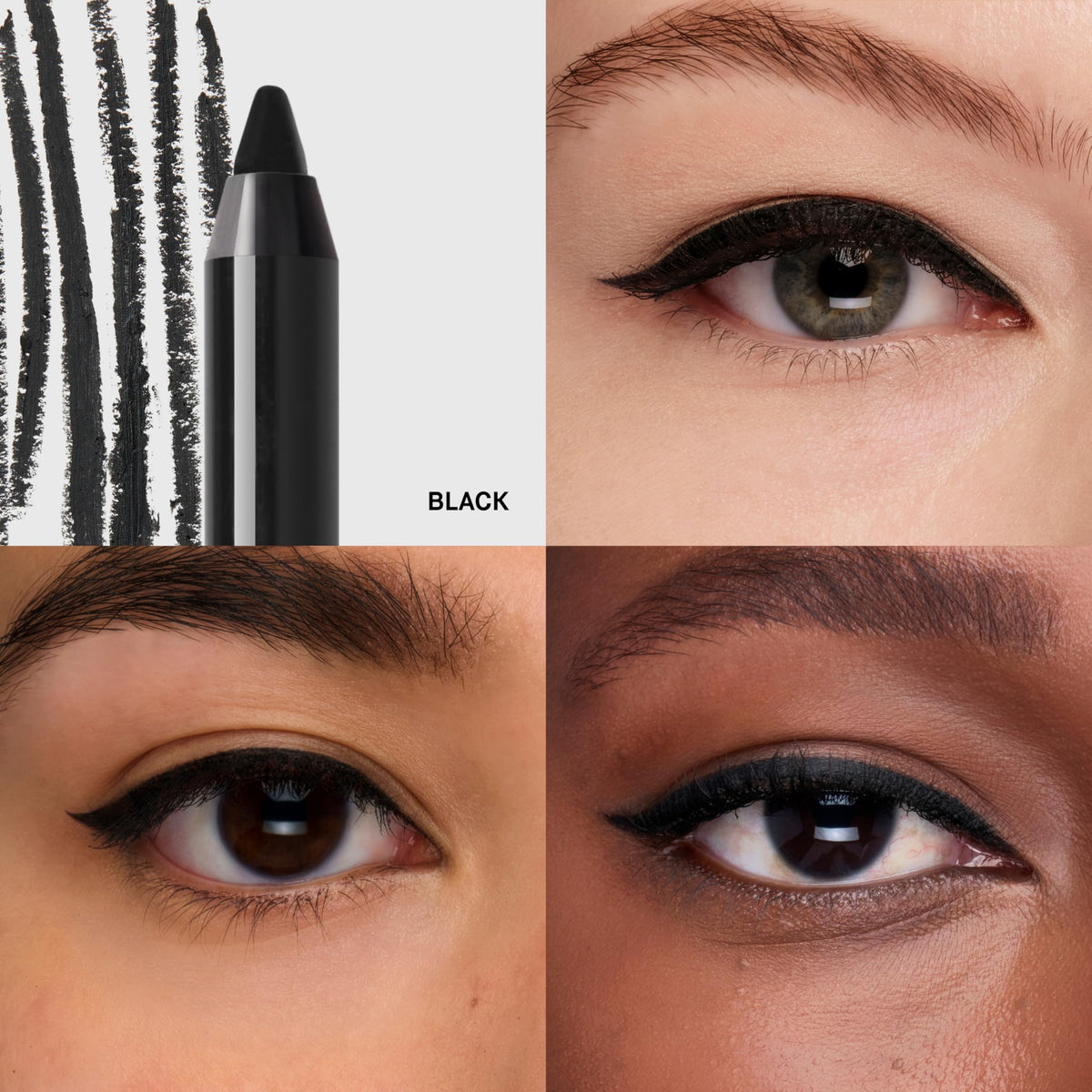bobbi brown pencil tip close-up displaying creamy texture for smooth application benefit