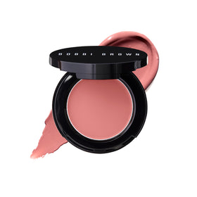 Bobbi Brown compact front view showing sleek packaging and portability benefit