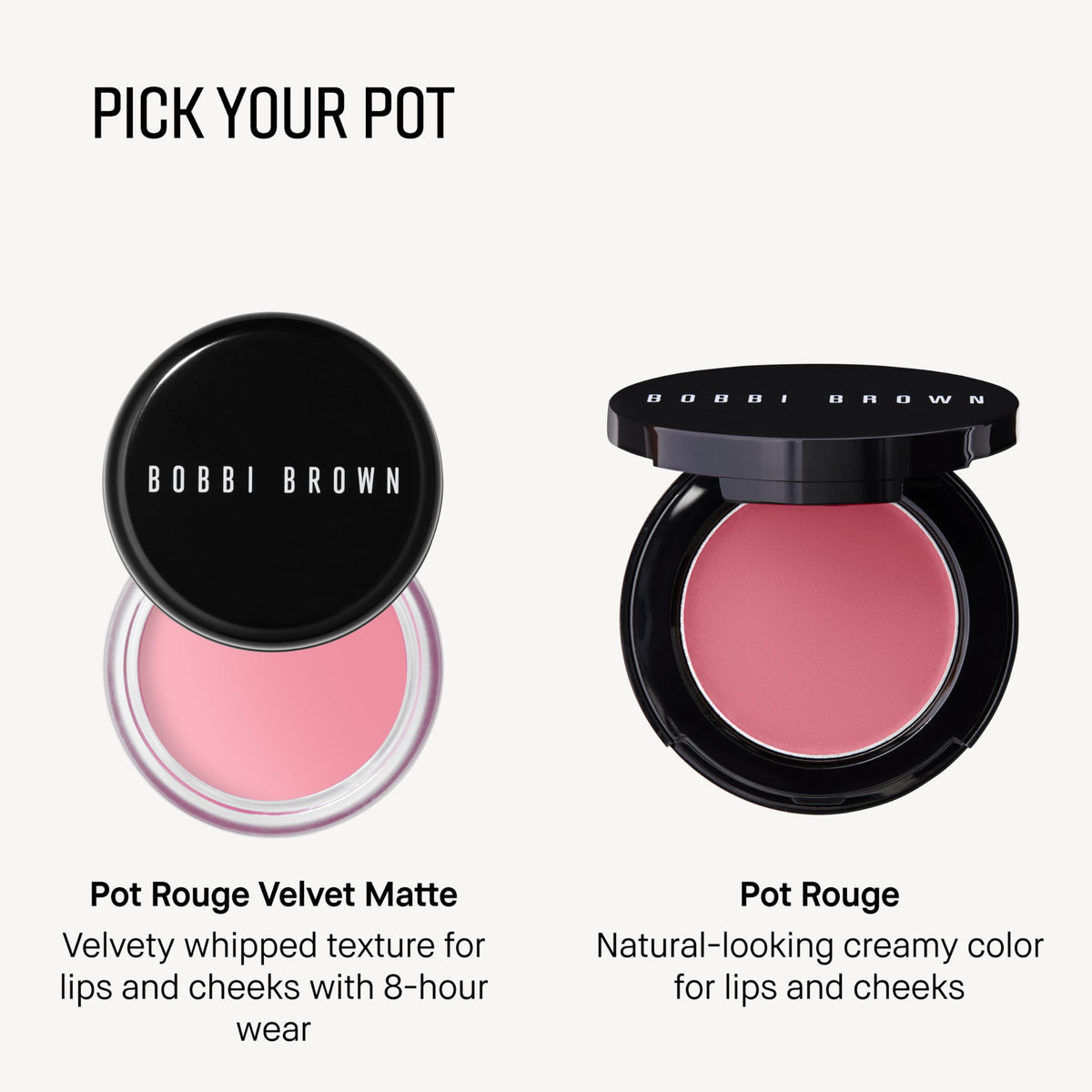 Bobbi Brown compact beside coin for size comparison showing travel-ready benefit