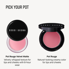Bobbi Brown compact beside coin for size comparison showing travel-ready benefit