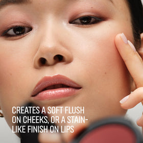 Bobbi Brown Pot Rouge creamy texture close-up showing blendable formula for smooth application benefit ease