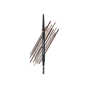 Bobbi Brown pencil front view showing slim packaging and label, perfect for travel