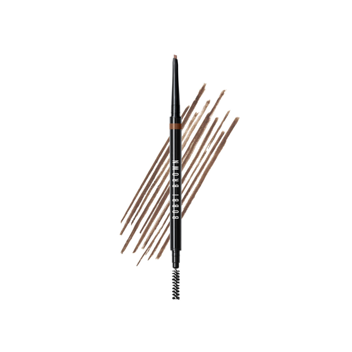 Bobbi Brown precise brow pencil front view showing slim design and ease of grip
