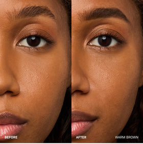 Bobbi Brown micro-point tip closeup creating precise hair-like strokes for definition