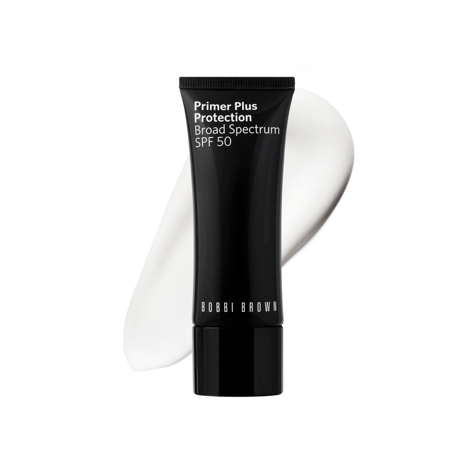 Bobbi Brown front tube view showing compact 1.4 fl oz and SPF benefit