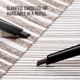 Bobbi Brown refill inserted into pencil showing easy replace-and-click benefit