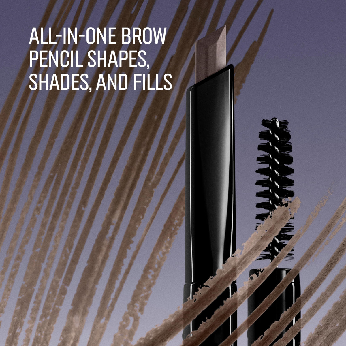 Bobbi Brown spoolie detail blending pigment for softened natural brows