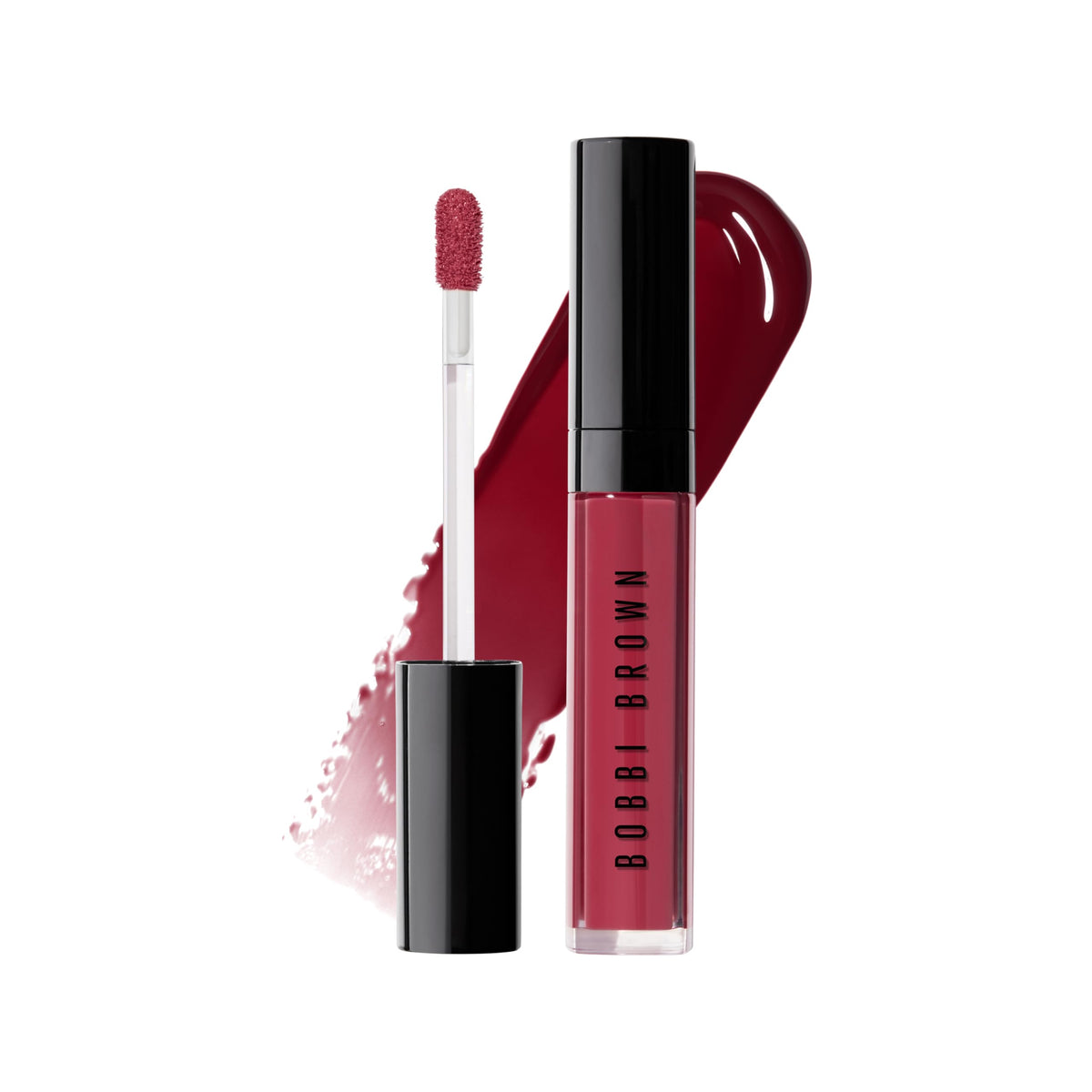 Bobbi Brown front packaging showing Slow Jam shade and compact tube for easy touch-ups