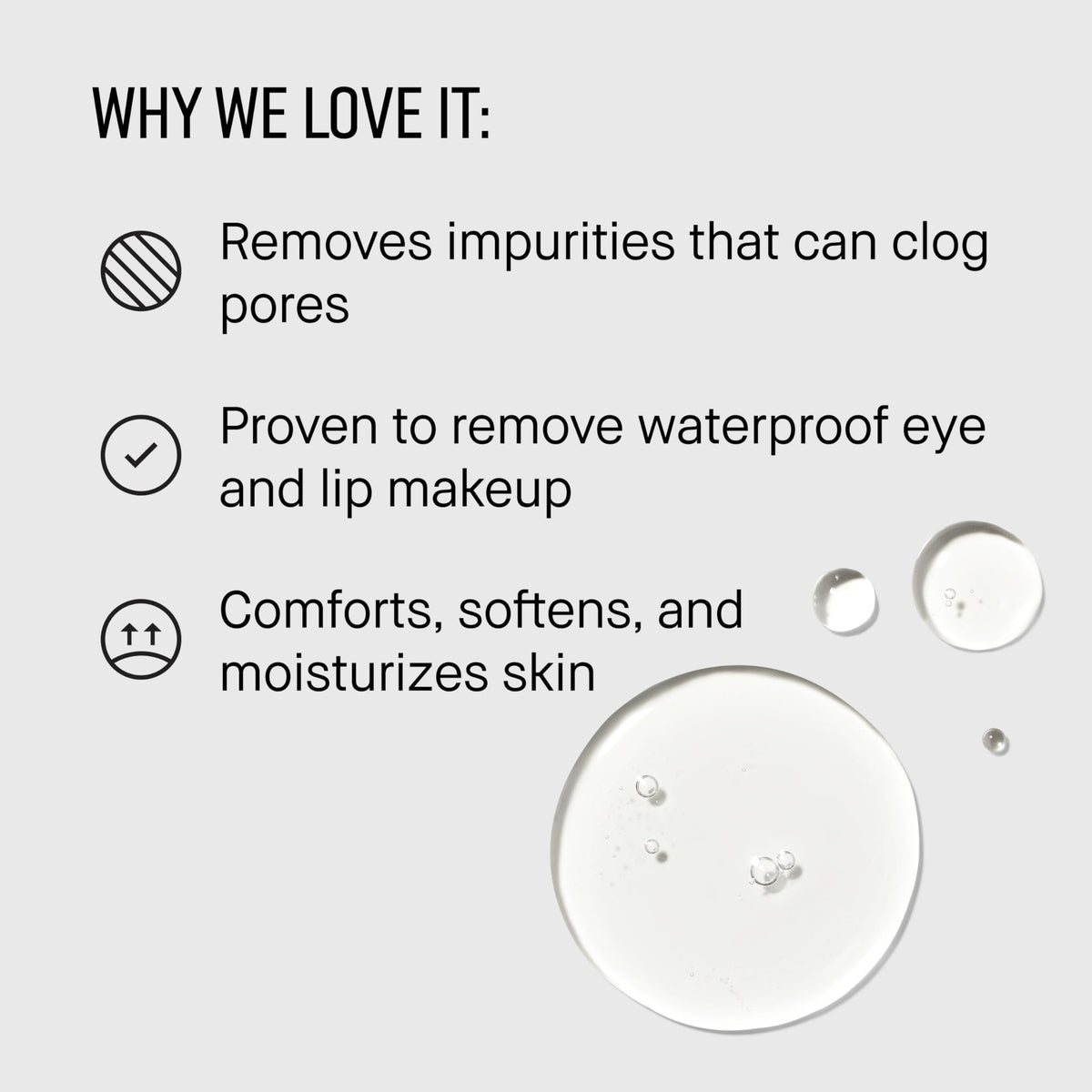 Bobbi Brown close-up of oil texture on skin demonstrating lightweight feel