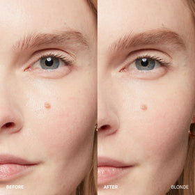 Bobbi Brown wand and brush detail demonstrating precise application and controlled shaping