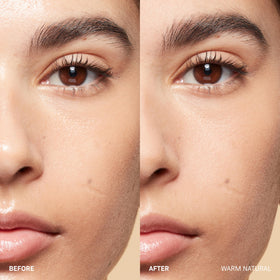 Bobbi Brown close-up powder texture highlighting smooth, blurring benefit
