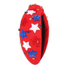 boderier headband worn at fireworks event enhancing festive outfit