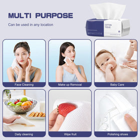 BODFPPC towel used for baby care illustrating gentle, chemical-free cleansing