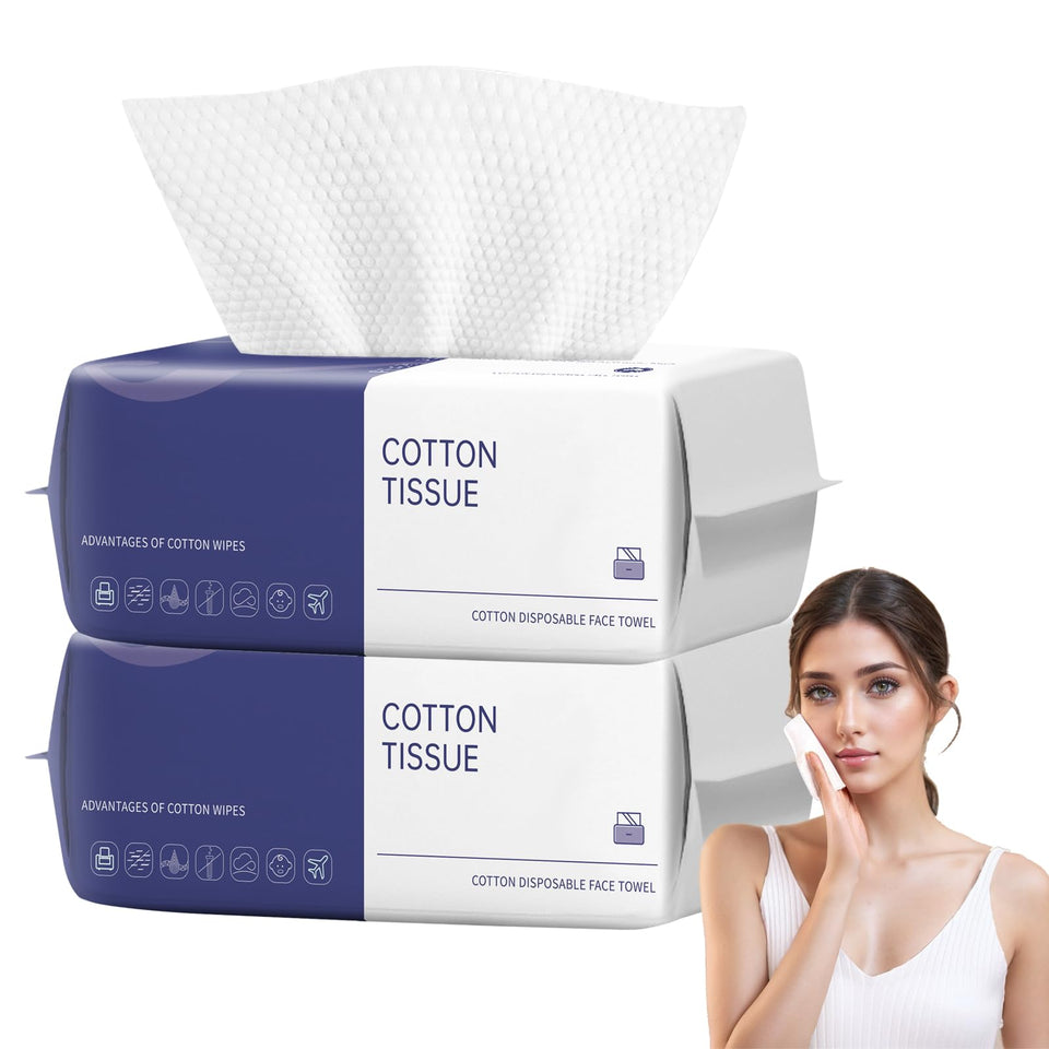 BODFPPC front packaging showing 200-count soft cotton towels for convenience