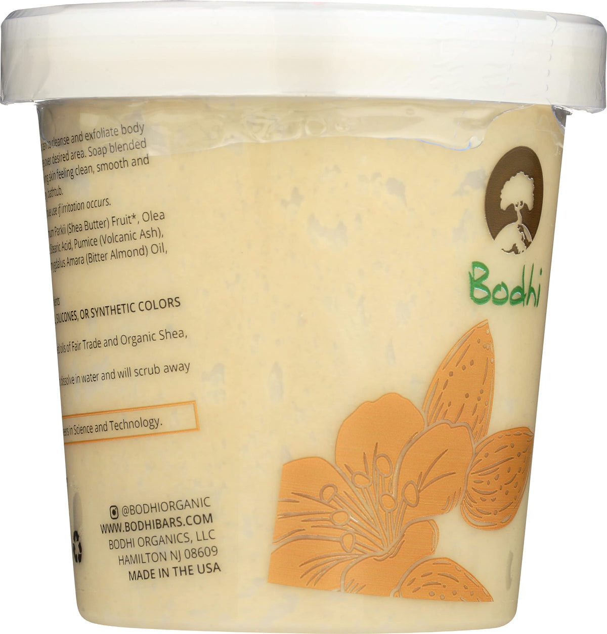 BODHI jar beside measure for 14 oz scale and portion clarity