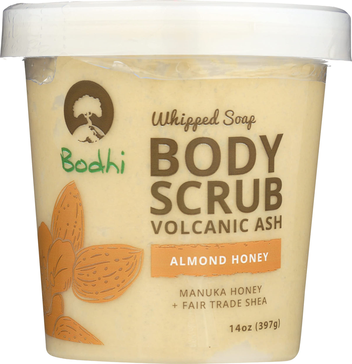 BODHI front jar view showing label and 14 oz size benefit