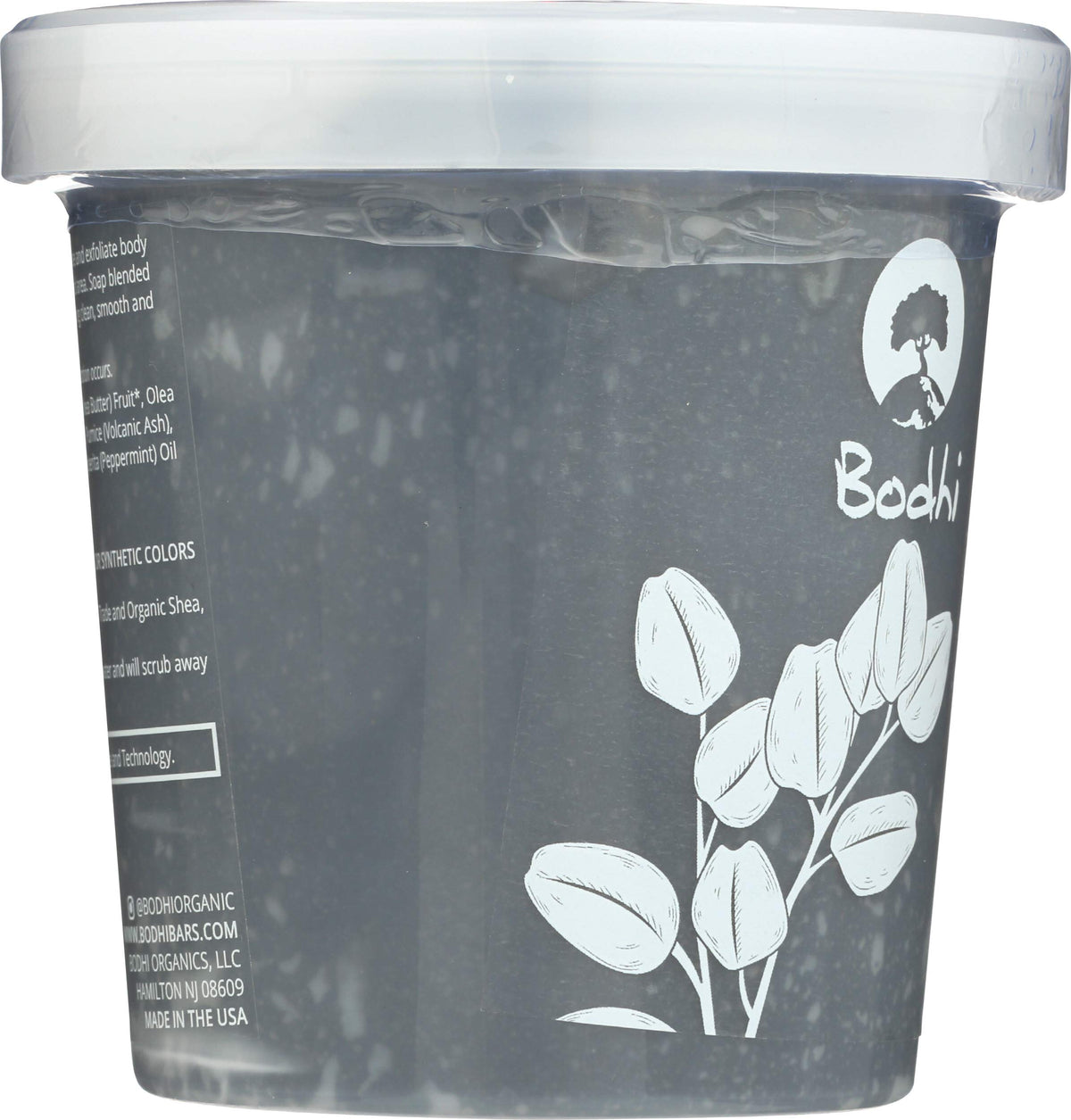 BODHI pumice and volcanic ash granules close-up showing effective buffing action