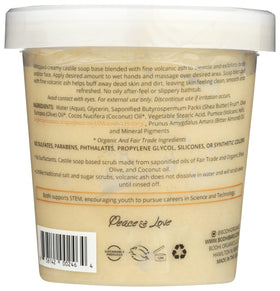 BODHI whipped scrub texture close-up shows airy creaminess