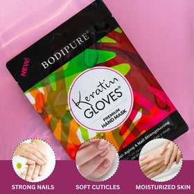 Bodipure ingredients label close-up showing chemical-free formulation