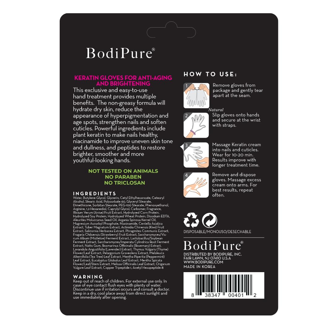 Bodipure close view of nails and cuticles showing improved softness