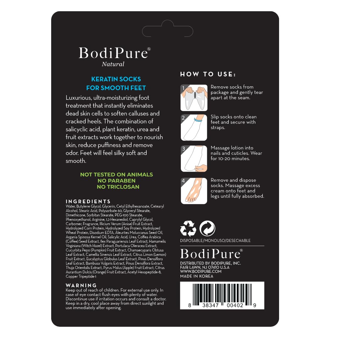 Bodipure close-up texture of keratin solution highlighting nourishment