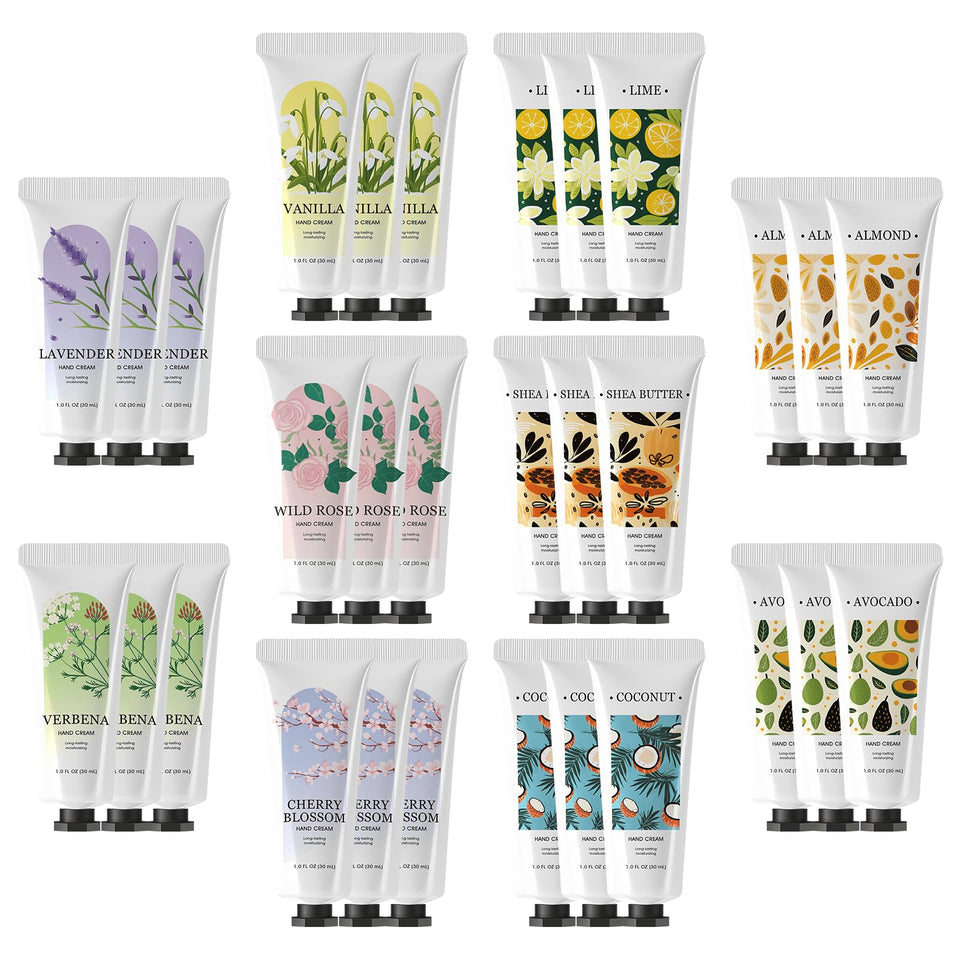 BODY & EARTH front packaging showing 30 tubes and scent variety benefit convenience