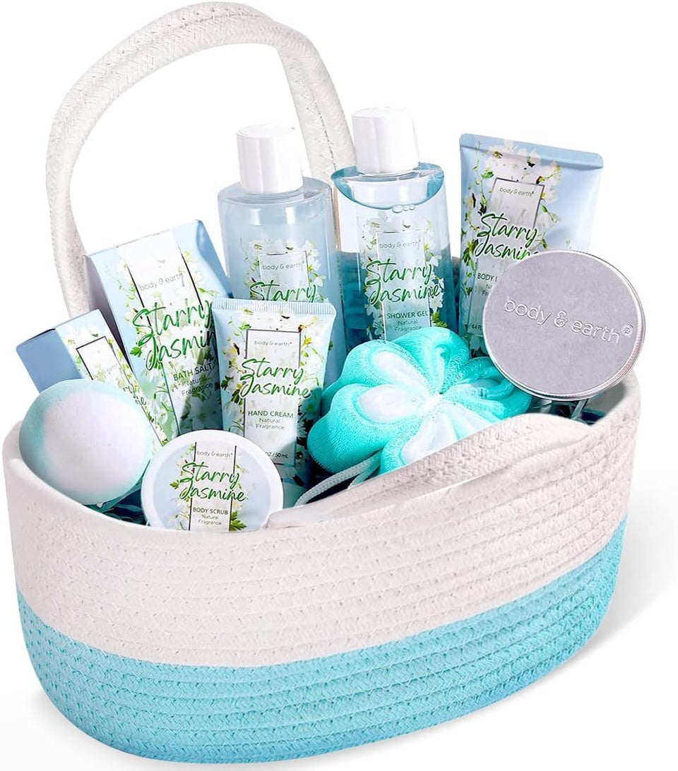 BODY & EARTH front packaging showing gift set benefits and presentation