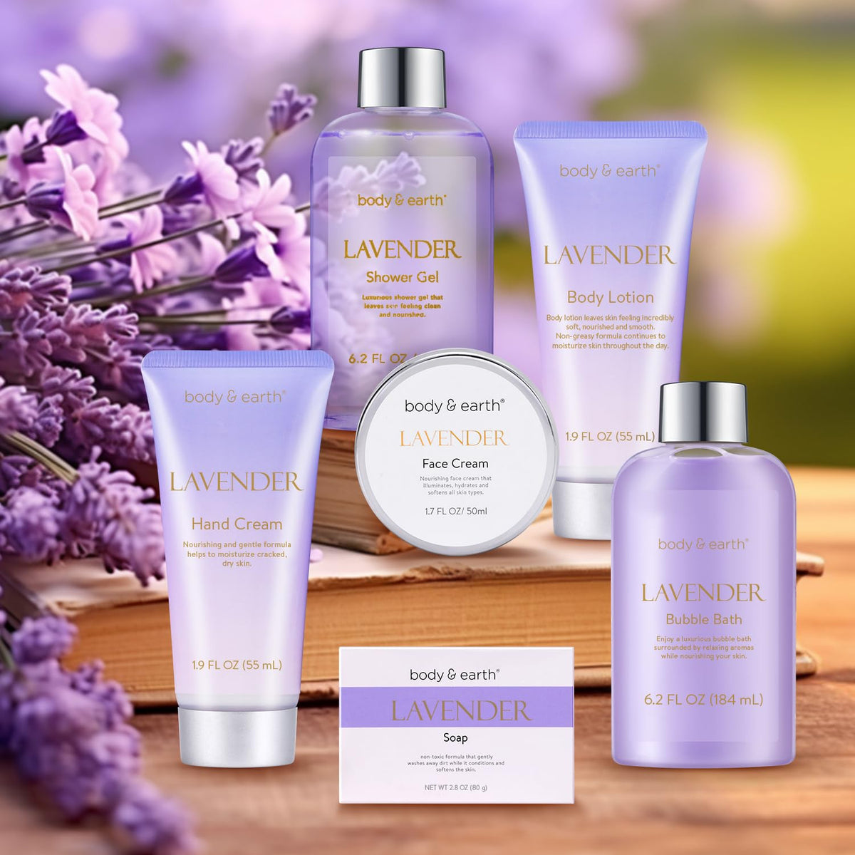 BODY & EARTH bubble bath close-up foam texture highlighting gentle cleansing benefit
