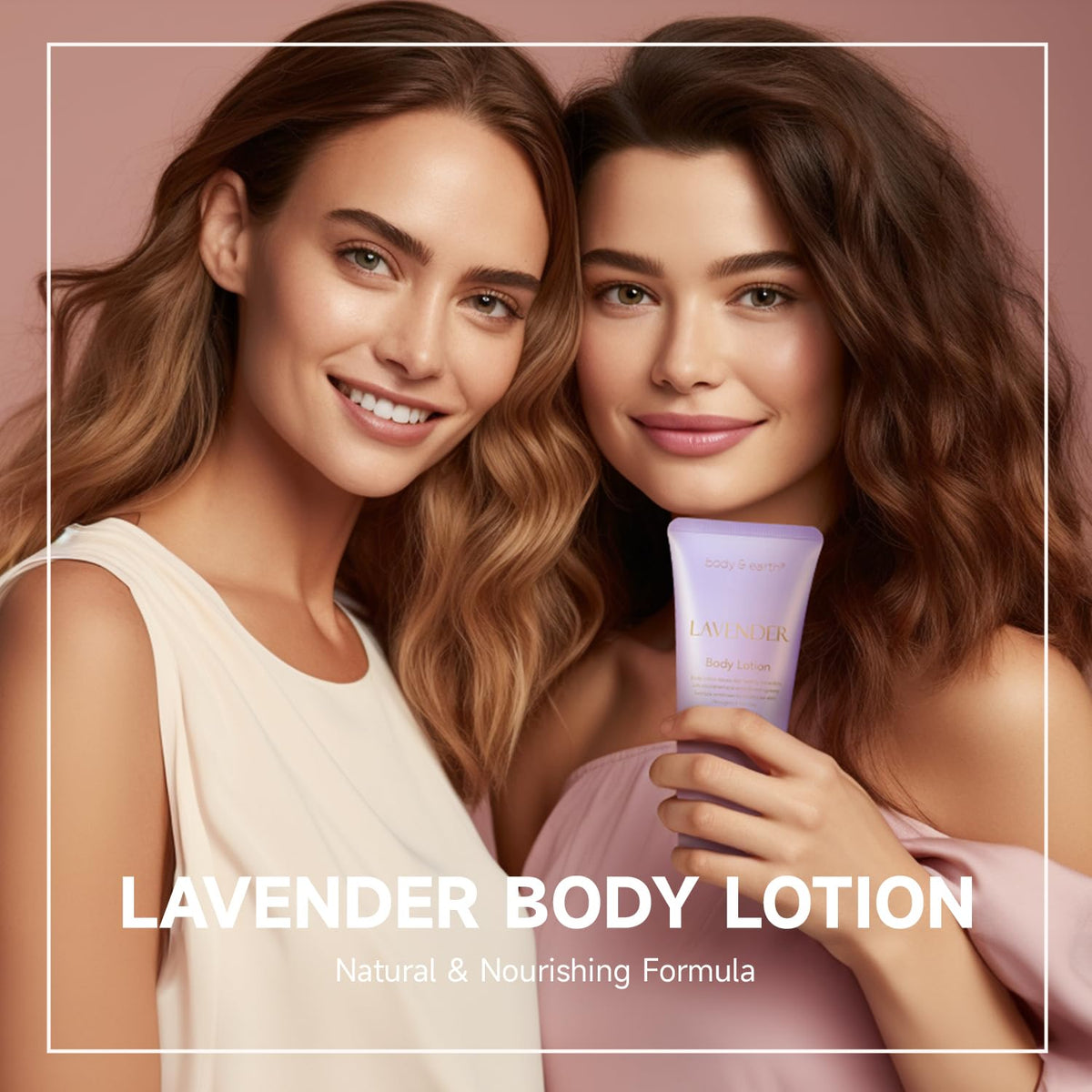 BODY & EARTH hand cream tube displayed to show size and fast-absorbing hydration benefit