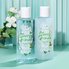 BODY & EARTH lotion pump texture showing hydration benefit for skin