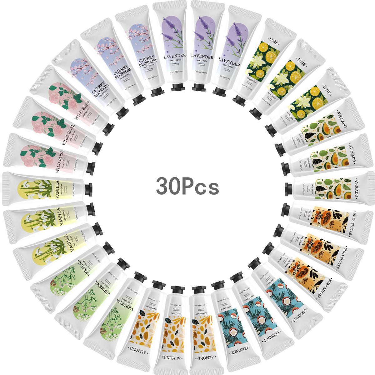 BODY & EARTH assorted scents fanned out to display variety for gifting benefit