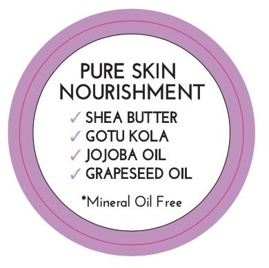 Body Boost being applied to belly showing gentle massage for stretch mark care