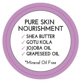 Body Boost being applied to belly showing gentle massage for stretch mark care