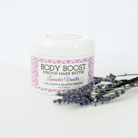 Body Boost butter close-up texture demonstrating creamy shea hydration benefits