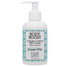 Body Boost front packaging showing cucumber mint label and cooling benefit