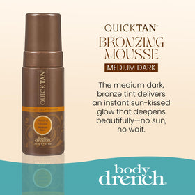 Body Drench application on arm demonstrating even, streak-free coverage
