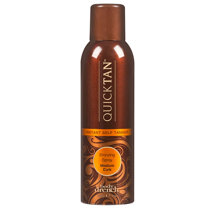 Body Drench front packaging showing 6 oz spray and product benefit