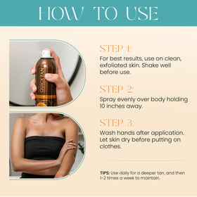 Body Drench scale next to hand showing compact 6 oz travel-friendly size