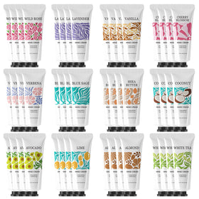 BODY & EARTH # LOVE front packaging showing 48 tubes, perfect for gifting