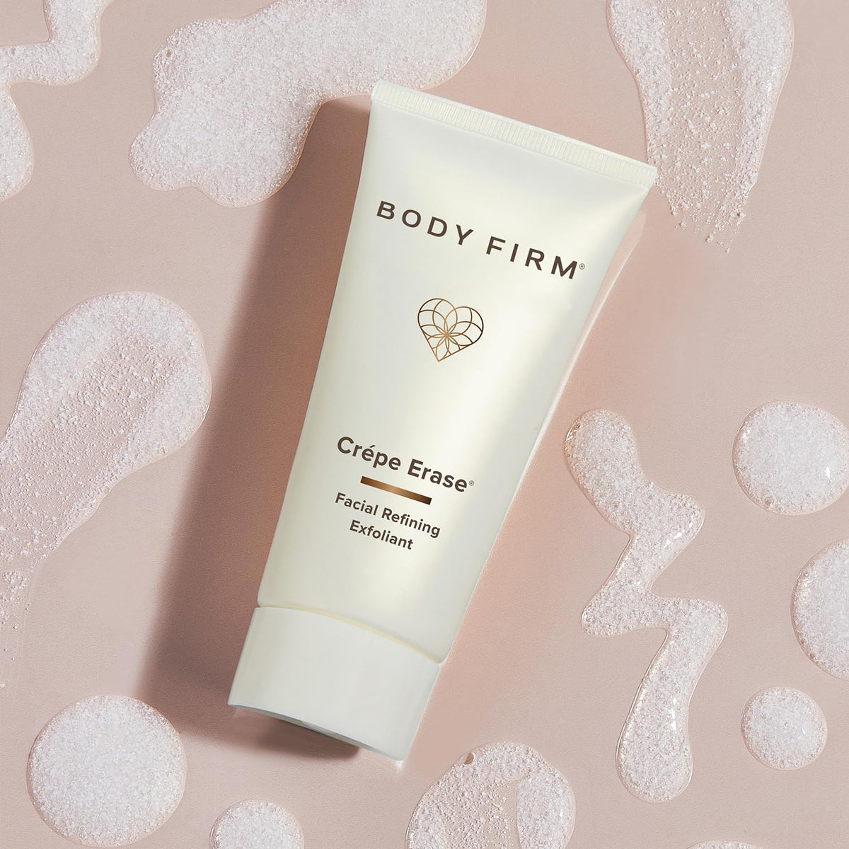 BODY FIRM 6 fl oz size in hand for scale and travel-friendly convenience