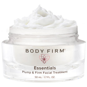 BODY FIRM front jar packaging showing product and benefits