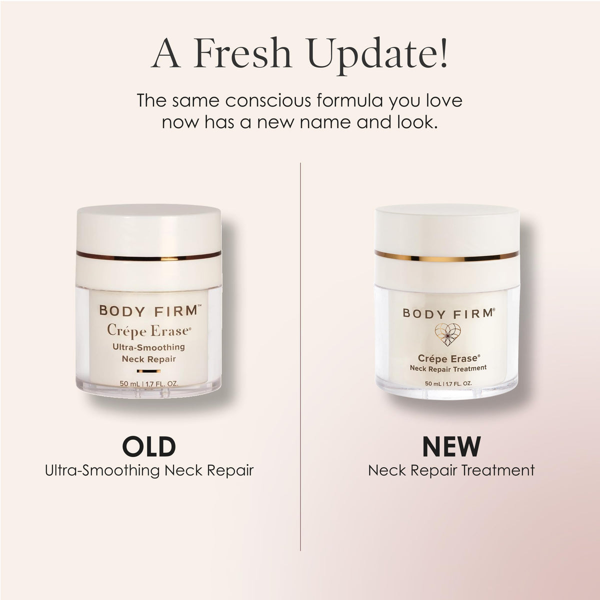 BODY FIRM cream texture scoop highlighting rich, fast-absorbing hydration benefit