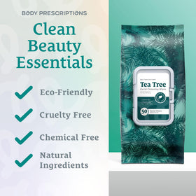 Body Prescriptions four-pack arrangement emphasizing value pack of 200 wipes for long-term use