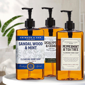 Body Prescriptions bottles on bathroom counter illustrating tidy placement and appealing scent presence.