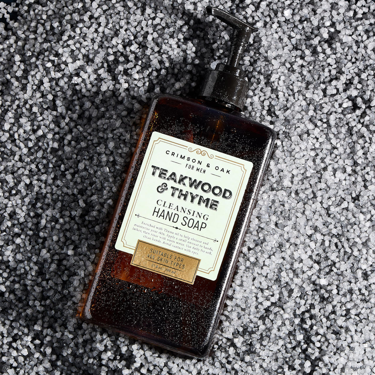 Body Prescriptions lather texture on hand showing gentle cleansing and moisturized feel